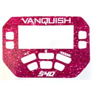 A MINELAB Vanquish 540 Keypad sticker in Pink Sparkle