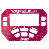 A MINELAB Vanquish 540 Keypad sticker in Pink Sparkle