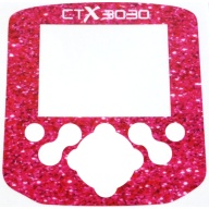 A Minelab CTX Control box / Keypad sticker in Pink Sparkles for the ladies..