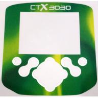A Minelab CTX Control box / Keypad sticker in Electric Green.