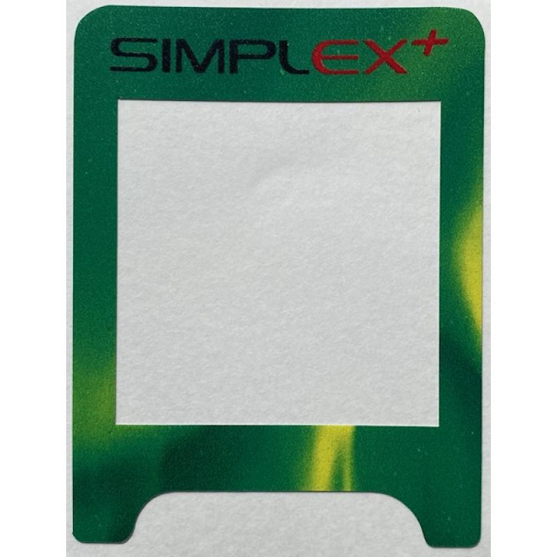 A SIMPLEX VINYL CONTROL BOX COVER IN GREEN