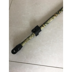 New Woodland Camo 2 Piece TELE-KNOX Telescopic Carbon Fibre shaft for Minelab Equinox 600/800