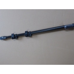 A Black TELE-KNOX Telescopic Carbon Fibre shaft for Minelab Equinox 600/800