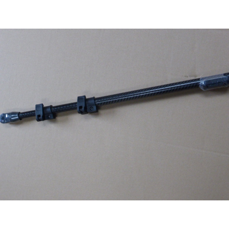 A Black TELE-KNOX Telescopic Carbon Fibre shaft for Minelab Equinox 600/800