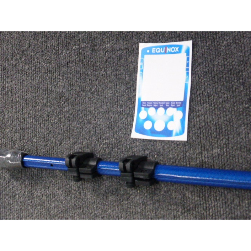 3 Piece Tele-Knox Dark Blue Carbon Fibre Telescopic Shaft for Minelab Equinox Metal Detectors