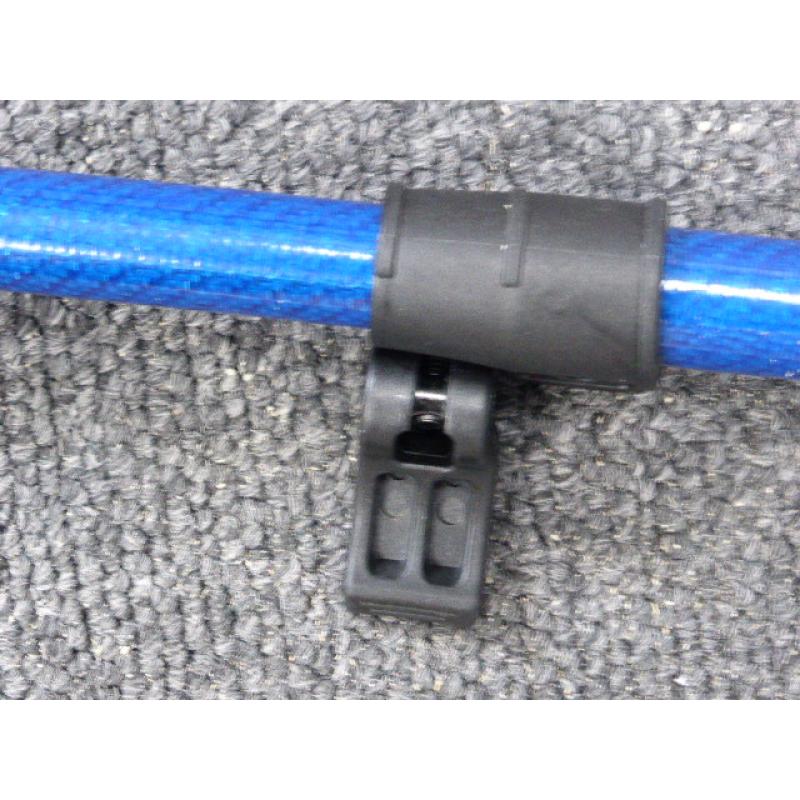 3 Piece Tele-Knox Blue Carbon Fibre Telescopic Shaft for Minelab Equinox Metal Detectors