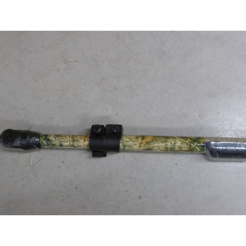 New Woodland Camo 2 Piece TELE-KNOX Telescopic Carbon Fibre shaft for Minelab Equinox 600/800