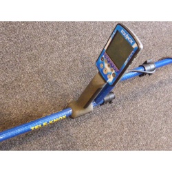 Minelab Equinox TELE-KNOX S-Stem System. Telescopic Carbon Shaft in Blue.